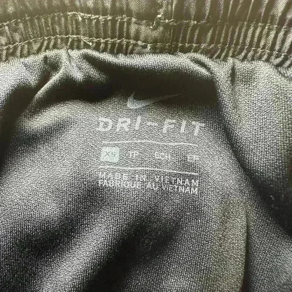 Nike Dri Fit Lined Shorts Black White Athletic Running Exercise Shorts Size XS - Picture 4 of 4